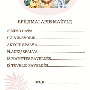 Babyshower mergaitei